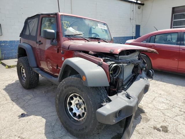 JEEP WRANGLER X 2008 with VIN 1J4FA24138L510529 - Photo from auction