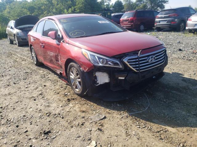 HYUNDAI SONATA SE 2017 with VIN 5NPE24AF1HH566919 - Photo from auction
