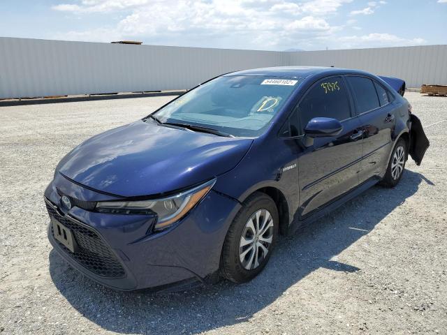 Photo 2 from auction – 2021 TOYOTA COROLLA LE with VIN JTDEAMDE6MJ024609