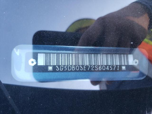 Photo 10 from auction – 2002 BUICK RENDEZVOUS with VIN 3G5DB03E72S604571