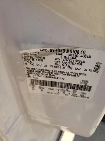 Foto 10 de la subasta – 2014 FORD F150 con VIN 1FTMF1CM6EKD41533