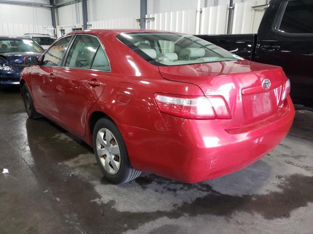 Photo 3 from auction – 2007 TOYOTA CAMRY CE with VIN JTNBE46K073011000