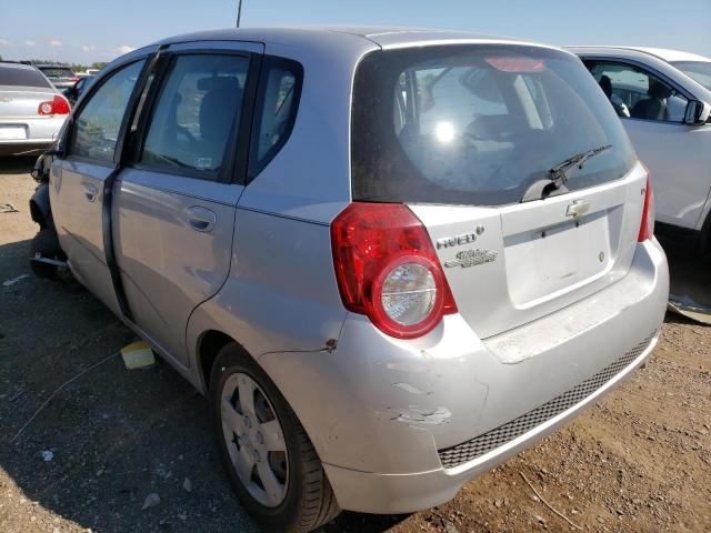 Photo 3 from auction – 2009 CHEVROLET AVEO LS with VIN KL1TD66E99B338111