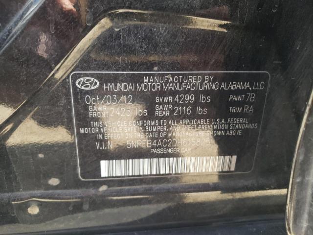 Photo 10 from auction – 2013 HYUNDAI SONATA GLS with VIN 5NPEB4AC2DH616825