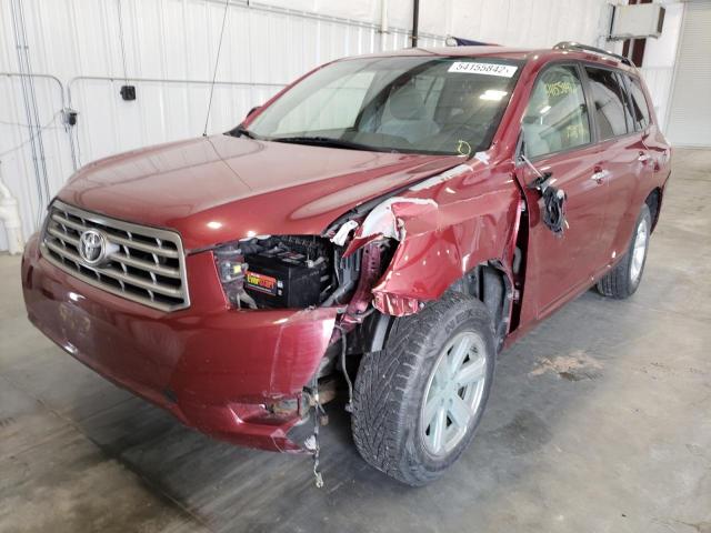 Photo 2 from auction – 2008 TOYOTA HIGHLANDER with VIN JTEDS41A782044275