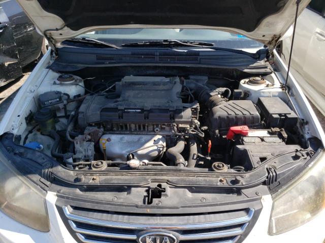 Photo 7 from auction – 2009 KIA SPECTRA EX with VIN KNAFE222895602597