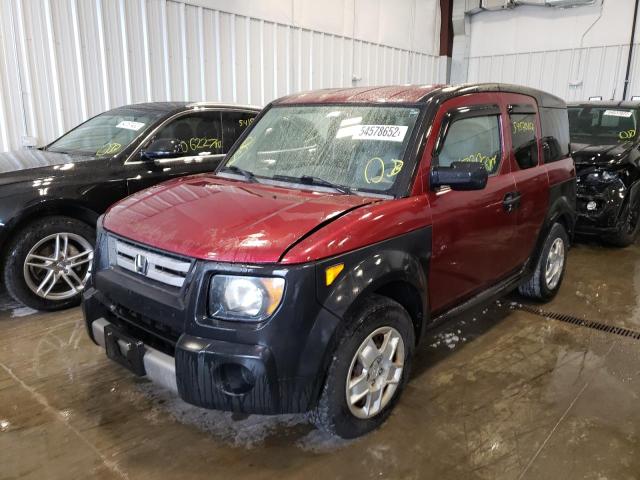 Photo 2 from auction – 2008 HONDA ELEMENT LX with VIN 5J6YH28348L006765