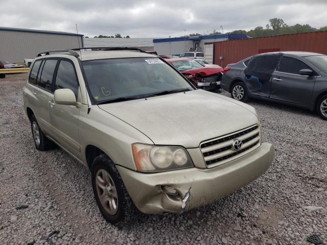 TOYOTA HIGHLANDER 2003 with VIN JTEGD21A630070172 - Photo from auction