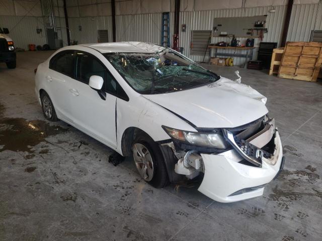 HONDA CIVIC LX 2013 with VIN 19XFB2F52DE008987 - Photo from auction