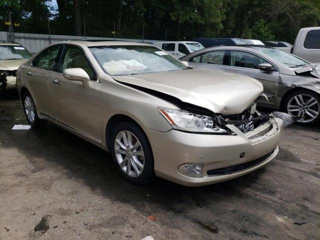 LEXUS ES 350 2010 with VIN JTHBK1EG0A2389340 - Photo from auction