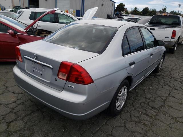 Photo 4 from auction – 2001 HONDA CIVIC DX with VIN 2HGES16271H619613