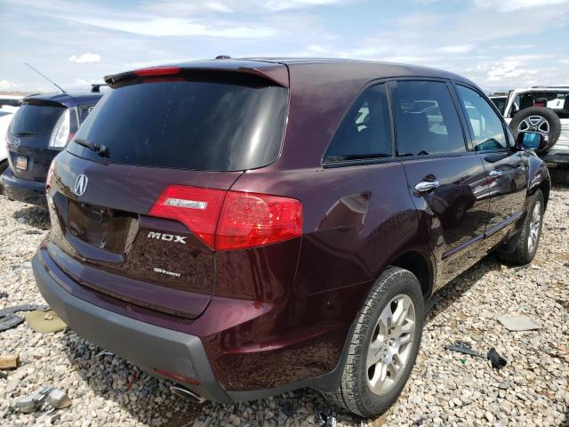 Photo 4 from auction – 2009 ACURA MDX TECHNO with VIN 2HNYD28689H519926