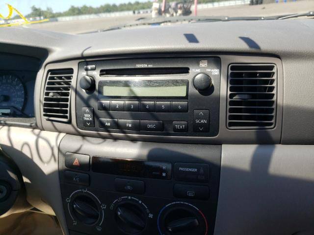 Photo 9 from auction – 2007 TOYOTA COROLLA LE with VIN 2T1BR32E77C792530