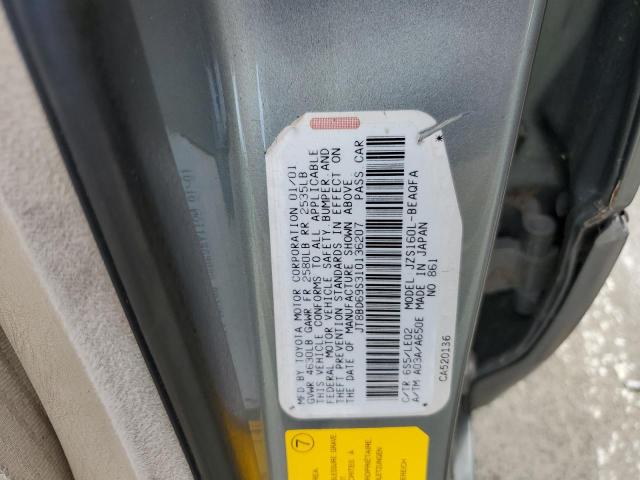 Photo 10 from auction – 2001 LEXUS GS 300 with VIN JT8BD69S310136207