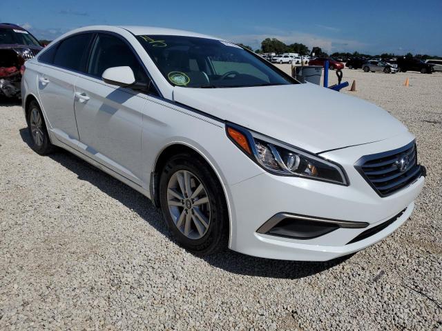 HYUNDAI SONATA SE 2016 with VIN 5NPE24AF6GH435421 - Photo from auction