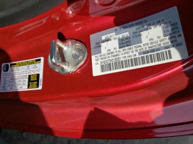 Photo 10 from auction – 2017 MAZDA MX-5 MIATA with VIN JM1NDAD70H0125051
