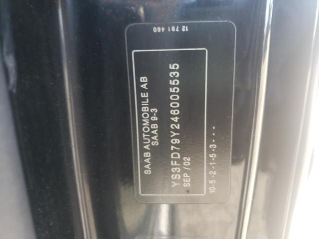 Photo 10 from auction – 2004 SAAB 9-3 ARC with VIN YS3FD79Y246005535