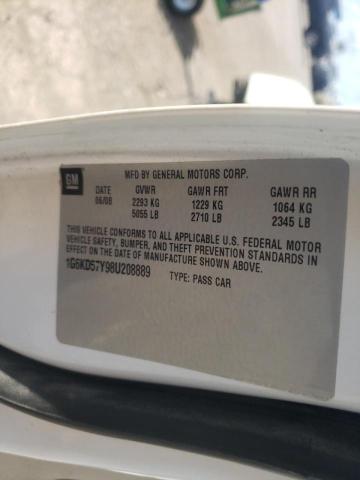 Photo 10 from auction – 2008 CADILLAC DTS with VIN 1G6KD57Y98U208889