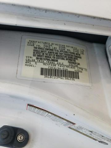 Photo 10 from auction – 2010 NISSAN VERSA S with VIN 3N1BC1CP9AL386536