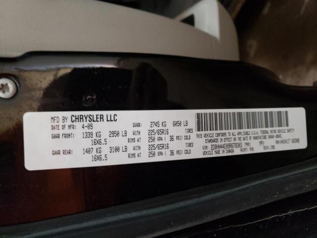Photo 10 from auction – 2009 DODGE GRAND CARA with VIN 2D8HN44E09R678303