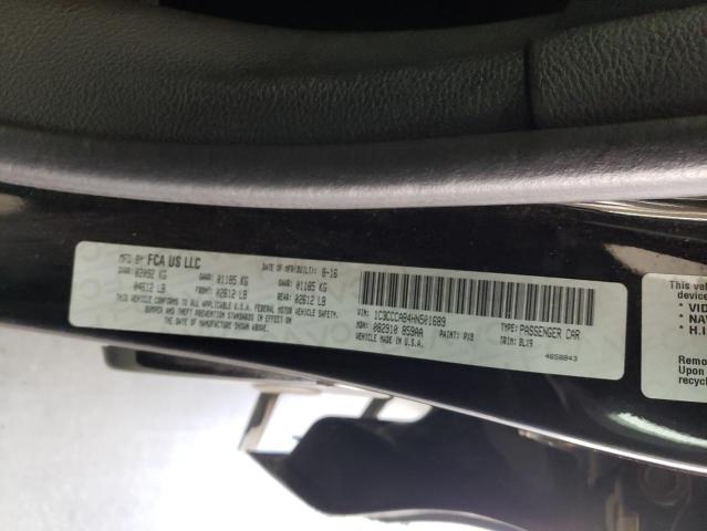 Photo 10 from auction – 2017 CHRYSLER 200 LIMITE with VIN 1C3CCCAB4HN501689