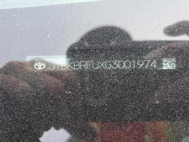 Photo 10 from auction – 2016 TOYOTA PRIUS with VIN JTDKBRFUXG3001974
