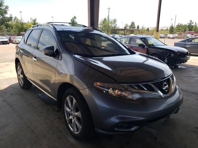 NISSAN MURANO S 2014 with VIN JN8AZ1MW7EW502995 - Photo from auction