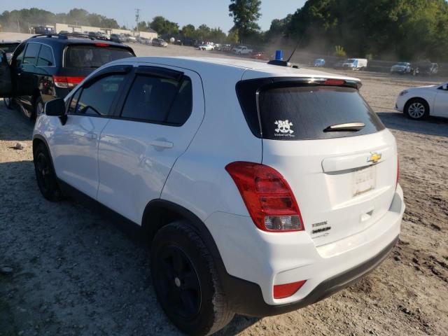 Photo 3 from auction – 2020 CHEVROLET TRAX LS with VIN KL7CJKSB4LB064908