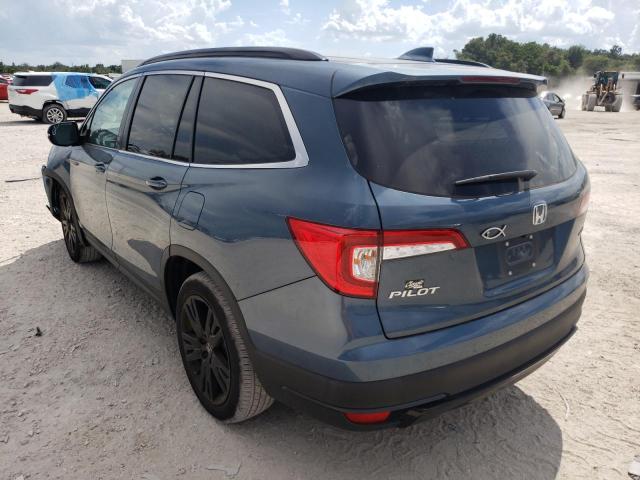 Photo 3 from auction – 2021 HONDA PILOT SE with VIN 5FNYF5H21MB015425