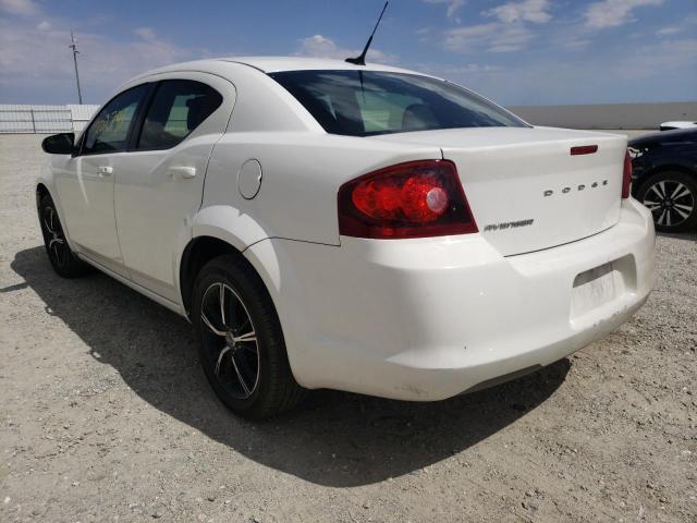 Photo 3 from auction – 2011 DODGE AVENGER EX with VIN 1B3BD4FB0BN523572