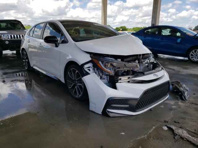 TOYOTA COROLLA SE 2020 with VIN 5YFS4RCE5LP023020 - Photo from auction