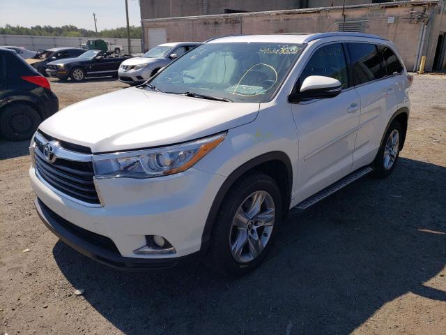 Photo 2 from auction – 2016 TOYOTA HIGHLANDER with VIN 5TDDKRFH7GS259458