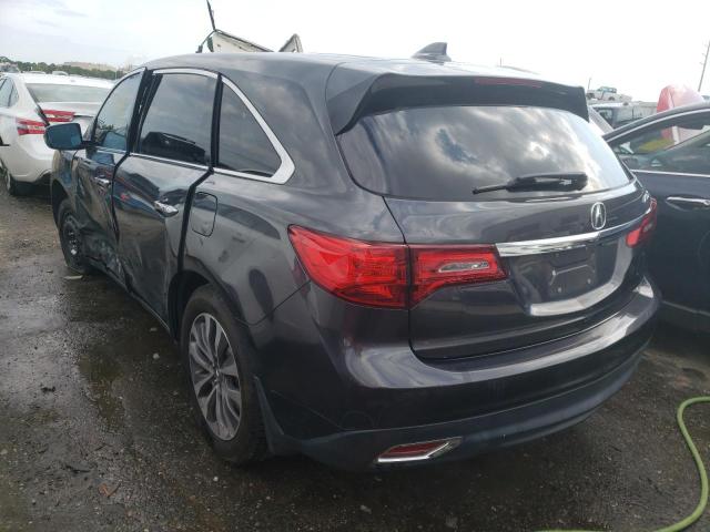 Photo 3 from auction – 2015 ACURA MDX TECHNO with VIN 5FRYD3H41FB014448