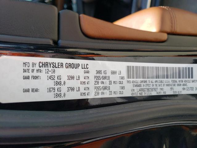 Photo 10 from auction – 2011 JEEP GRAND CHER with VIN 1J4RR6GT9BC587827