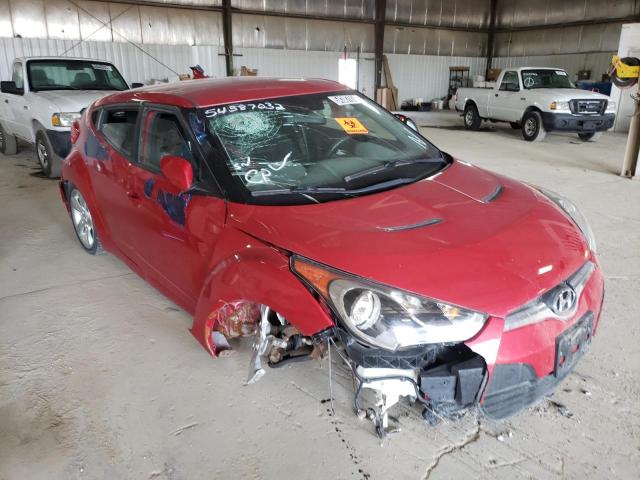 HYUNDAI VELOSTER 2015 with VIN KMHTC6AD5FU226699 - Photo from auction