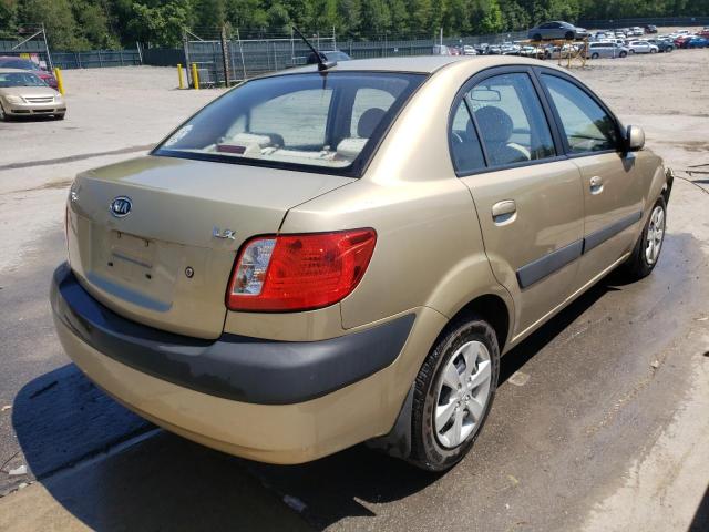 Photo 4 from auction – 2009 KIA RIO BASE with VIN KNADE223X96519148
