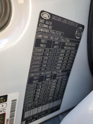 Photo 10 from auction – 2018 LAND ROVER RANGE ROVE with VIN SALYC2RV2JA767969