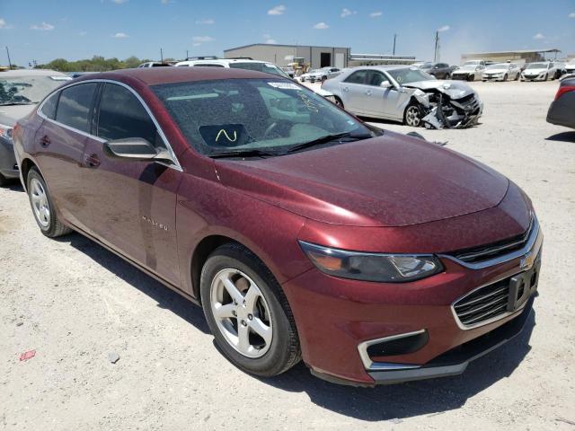 CHEVROLET MALIBU LS 2016 with VIN 1G1ZB5ST2GF293146 - Photo from auction