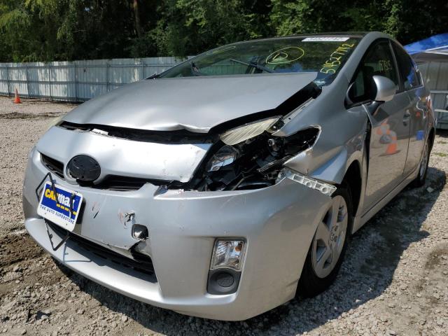 Photo 9 from auction – 2010 TOYOTA PRIUS with VIN JTDKN3DU6A1231103