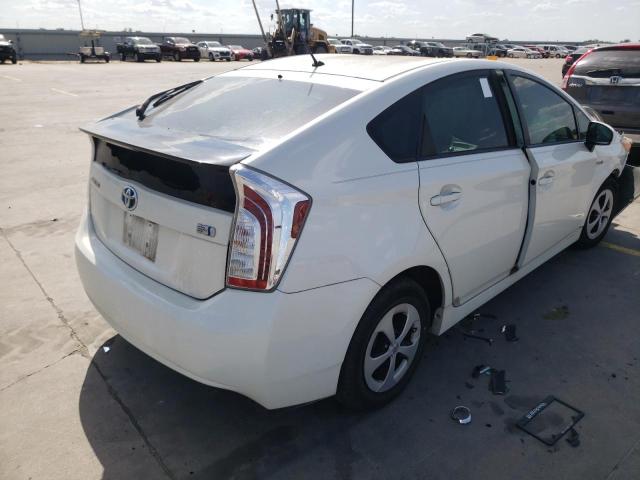 Photo 4 from auction – 2014 TOYOTA PRIUS with VIN JTDKN3DU4E0387233