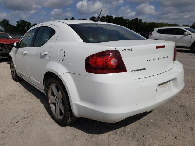 Photo 3 from auction – 2011 DODGE AVENGER MA with VIN 1B3BD1FB3BN557035