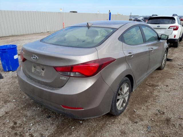 Photo 4 from auction – 2016 HYUNDAI ELANTRA SE with VIN 5NPDH4AE2GH770239