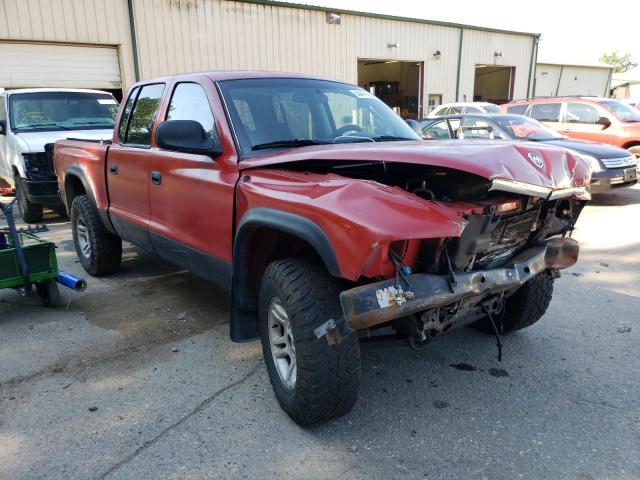 DODGE DAKOTA QUA 2004 with VIN 1D7HG38N94S504353 - Photo from auction