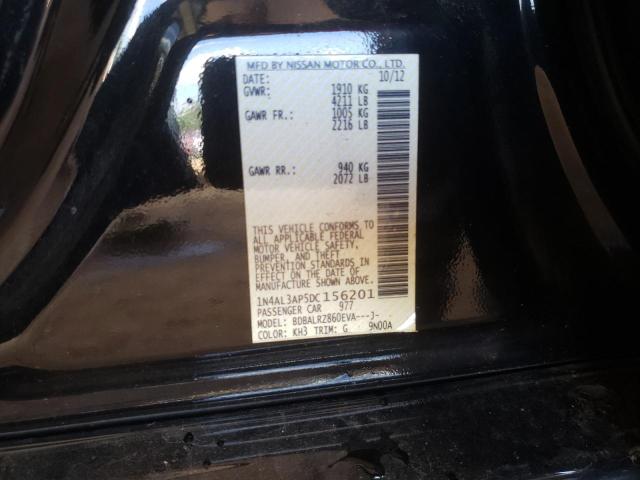 Photo 10 from auction – 2013 NISSAN ALTIMA with VIN 1N4AL3AP5DC156201