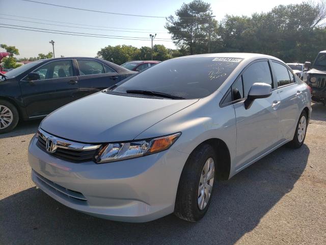 Photo 2 from auction – 2012 HONDA CIVIC LX with VIN 19XFB2F5XCE058423