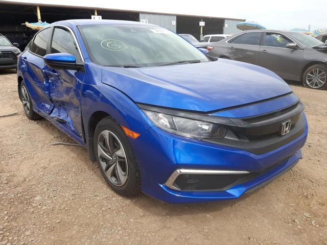 HONDA CIVIC LX 2019 with VIN 19XFC2F61KE016615 - Photo from auction