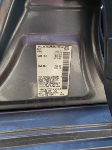 Photo 10 from auction – 2015 NISSAN ALTIMA 2.5 with VIN 1N4AL3AP2FC125538