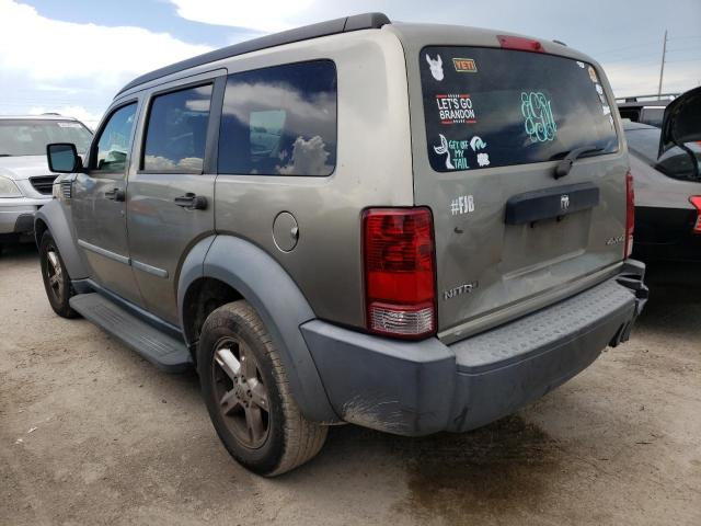 Photo 3 from auction – 2007 DODGE NITRO SXT with VIN 1D8GU28K37W704240