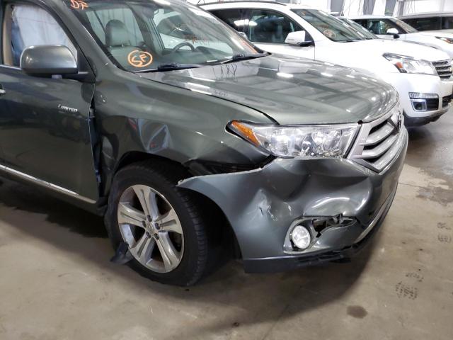 Photo 9 from auction – 2013 TOYOTA HIGHLANDER with VIN 5TDDK3EH1DS258560