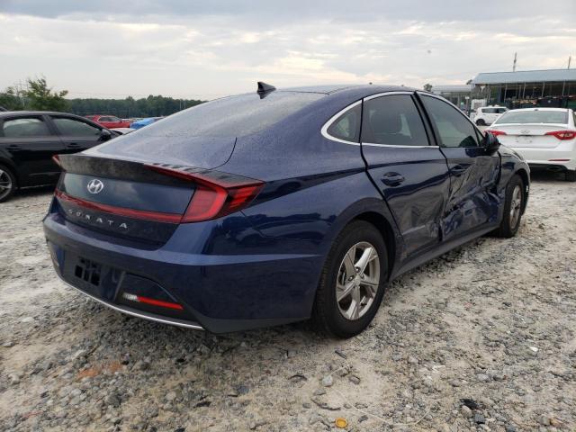 Photo 4 from auction – 2022 HYUNDAI SONATA SE with VIN 5NPEG4JA4NH145634